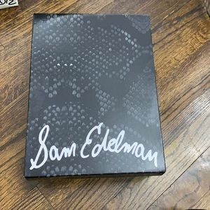 BLACK SAM EDELMAN BOOTS